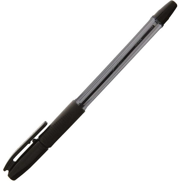Caneta Esferográfica BPS-GRIP 1.6MM Preta Caixa com 12