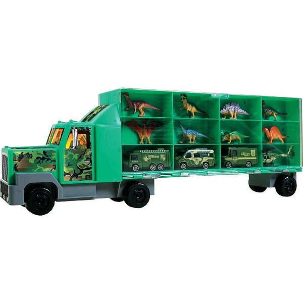 Caminhão Dino CART com 12 Peças