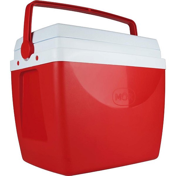 Caixa Térmica 34L com ALÇA Vermelha