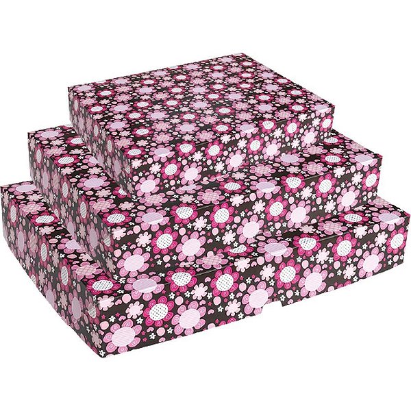 Caixa para Presente FLEX Grande 23X35X6 CM - 8 Modelos Sortidos - Pacote com 12