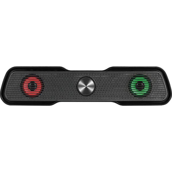 Caixa de Som para Computador Letron Soundbar Gamer com LED