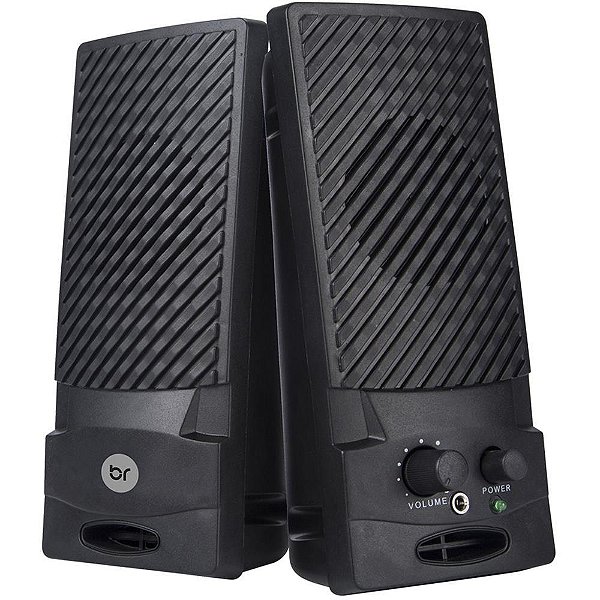 Caixa de Som para Computador 1W com Volume USB