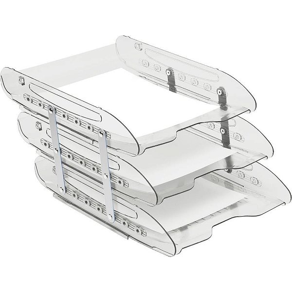 Caixa de Correspondência Tripla Articulada Super X Cristal