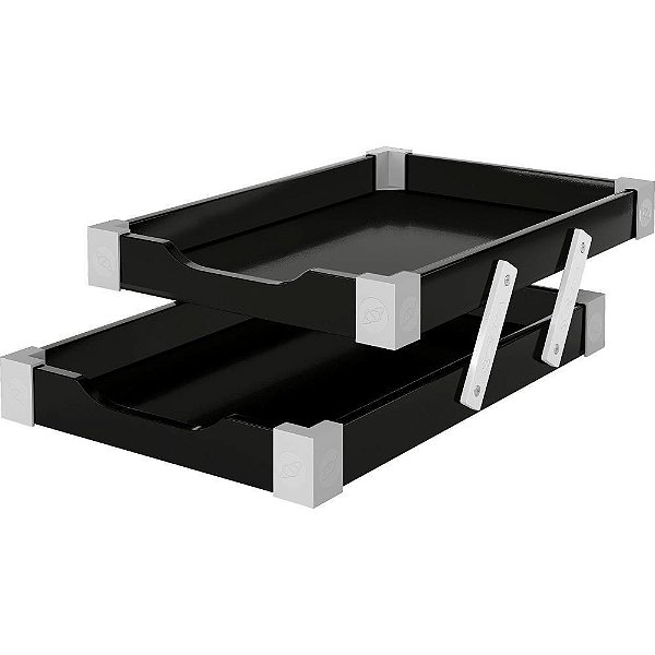 Caixa Correspondência Madeira MDF BLACK Piano N2 25X36X8