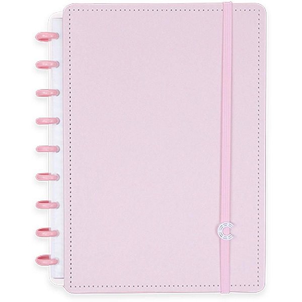 Caderno Inteligente Médio Fairytale Rosa 80 Folhas