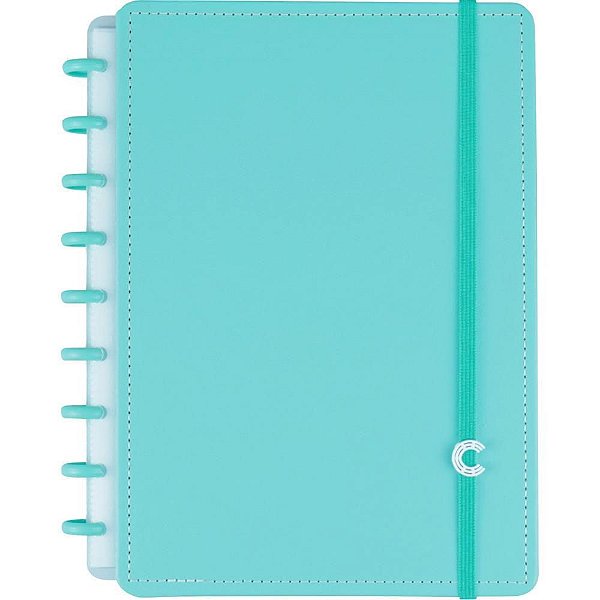 Caderno Inteligente Médio ALL Aquamarine 80 Folhas