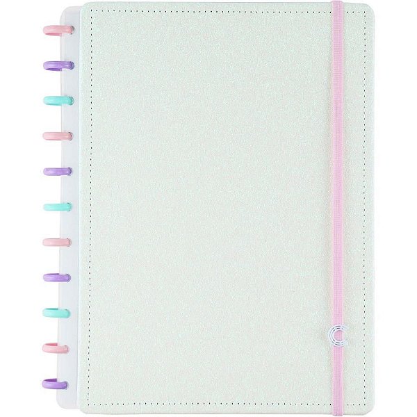 Caderno Inteligente Grande LET´S Glitter Colorful