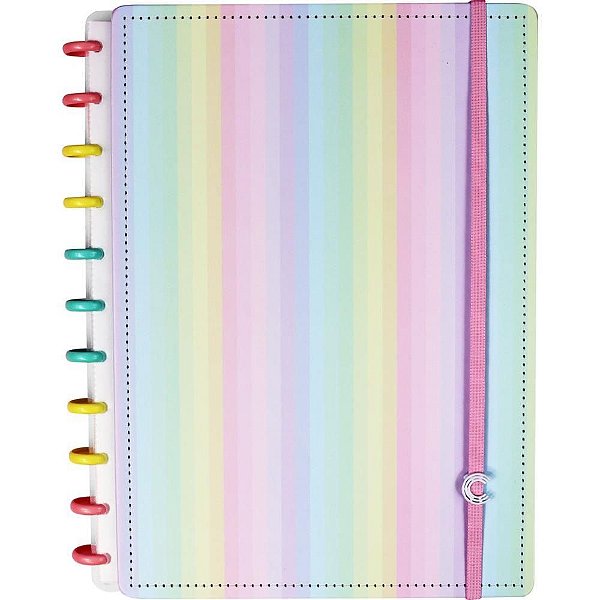 Caderno Inteligente Grande Felicity BY Alexity 80 Folhas