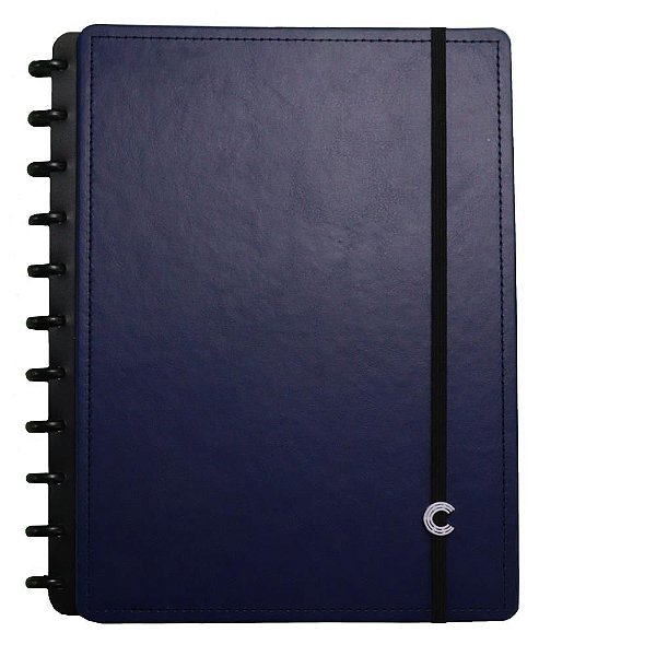 Caderno Inteligente Grande DARK Blue 80 Folhas
