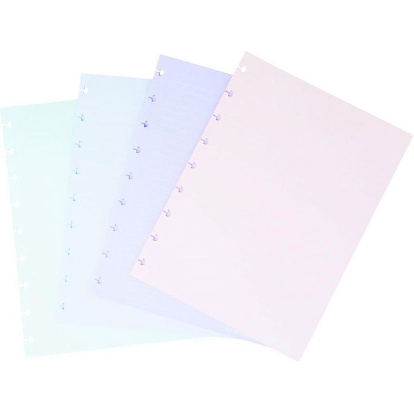 Caderno Inteligente Refil Médio CANDY Colors 90G - 40 Folhas