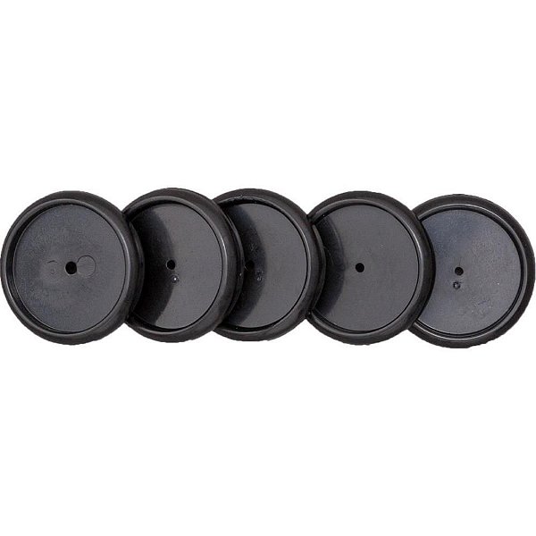Caderno Inteligente Discos Grandes 31MM Preto - 12 Discos + Elástico