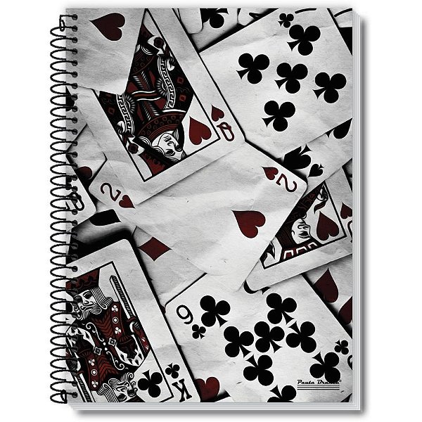 Caderno Espiral 1/4 Capa Dura Masculino ROX 96 Folhas Pacote com 5