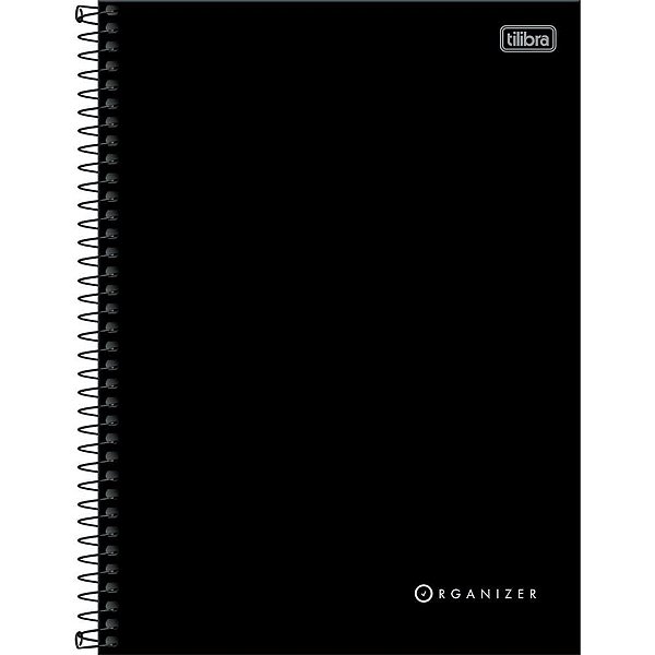 Caderno Especial Organizer Executivo 80 Folhas Pacote com 04