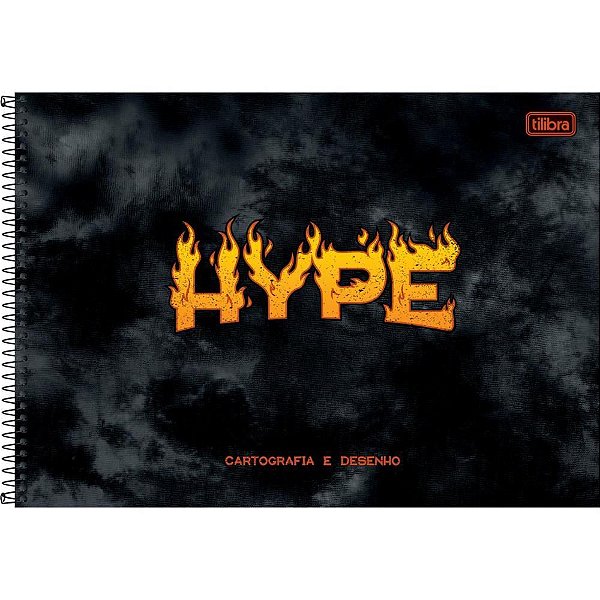 Caderno Desenho UNIV Capa Dura HYPE 80FLS PCT com 04