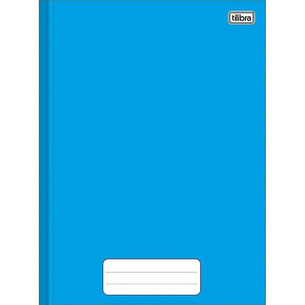 Caderno Brochurão Capa Dura Pepper Azul 80 Folhas - Pacote com 05