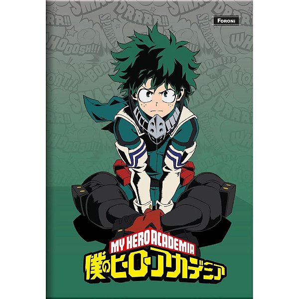 Caderno Brochurão Capa Dura MY Hero Academia 80FLS PCT com 05