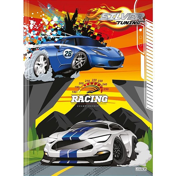 Caderno Brochura 1/4 Capa Dura Silver Tuning 80F PCT com 05