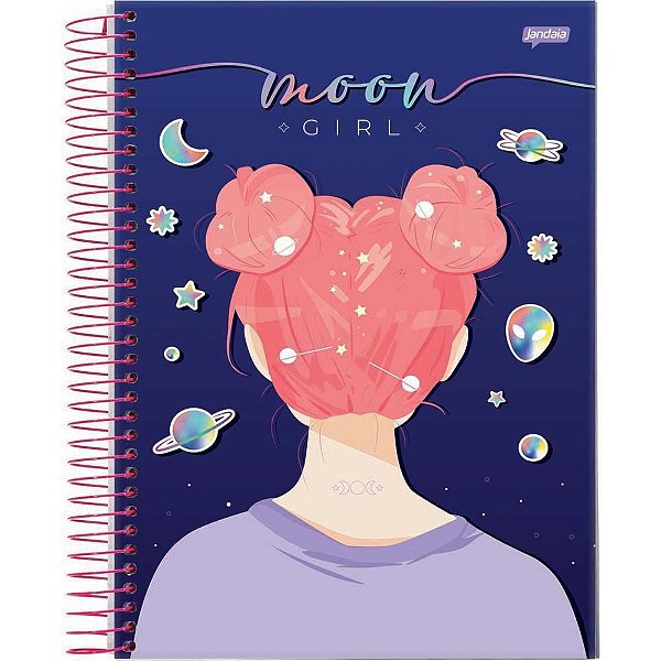 Caderno 20X1 Capa Dura IT GIRL 400FLS PCT com 02
