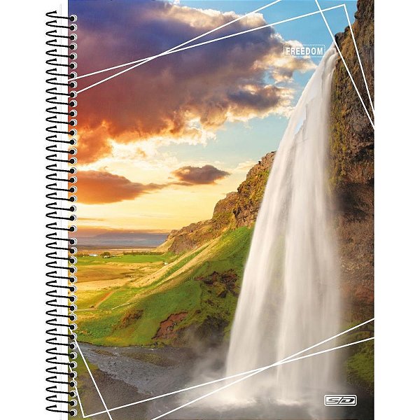 Caderno 20X1 Capa Dura Freedom 400F PCT com 02