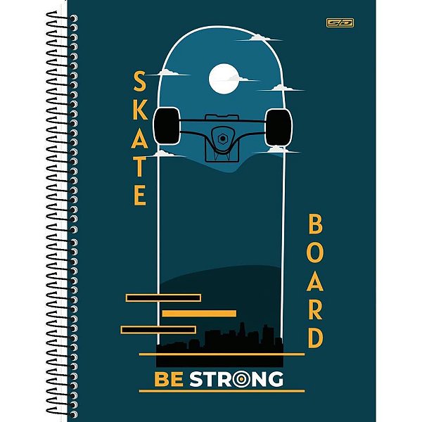 Caderno 15X1 Capa Dura BE STRONG 240F PCT com 02