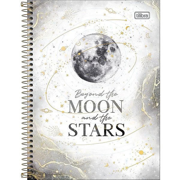 Caderno 10X1 Capa Dura Magic 160 Folhas - Pacote com 4 Unidades