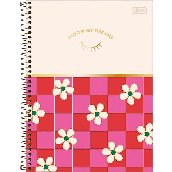 Caderno 10X1 Capa Dura CHECK POP 160FLS PCT com 04