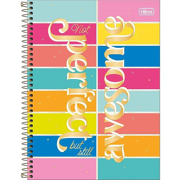 Caderno 10X1 Capa Dura BE Nice 160FLS PCT com 04