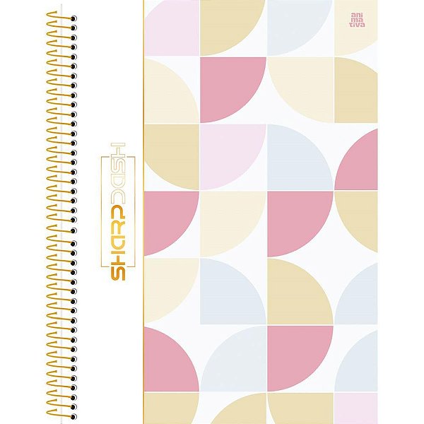 Caderno 01X1 Capa Dura Colegial Sharpdash com APP Digital 80F PCT com 04