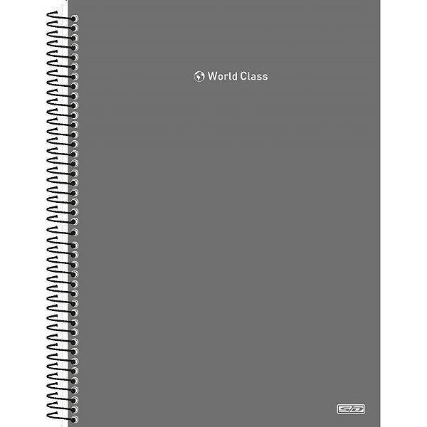 Caderno 01X1 Capa Dura WORLD CLASS 80F PCT com 04