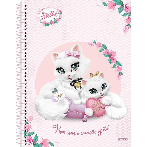 Caderno 01X1 Capa Dura Sissi 80F PCT com 04