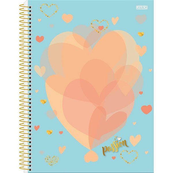 Caderno 01X1 Capa Dura Passion 80F PCT com 04