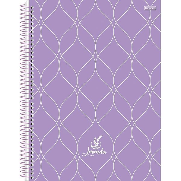 Caderno 01X1 Capa Dura Lavender 80F PCT com 04