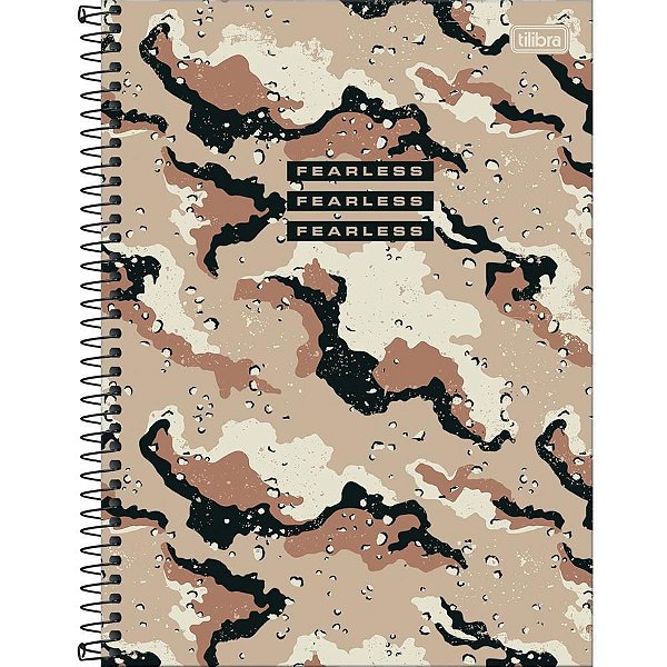 Caderno 1X1 Capa Dura Hide 80 Folhas - Pacote com 4 Unidades