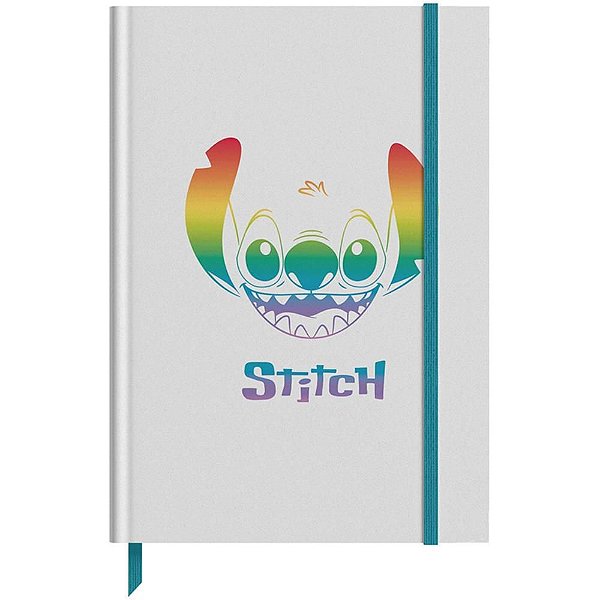 Caderneta STITCH com Elástico 64F 14,5X10C