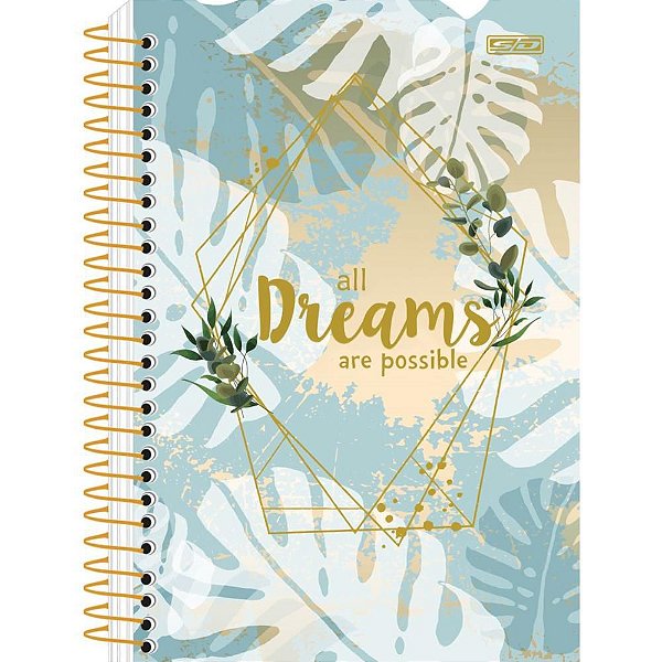 Caderneta Espiral Capa Dura Mulher 80F PCT com 10