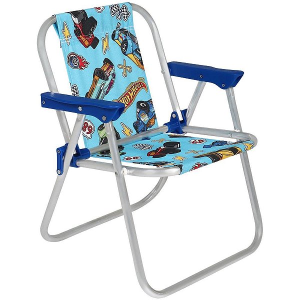 Cadeira para Piscina e Praia HOT Wheels 30KG 39X41,5X49,5CM