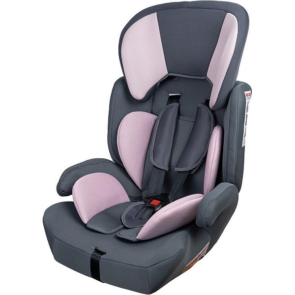Cadeira de Segurança para Carro GRAFITE/ROSA 9-36KG