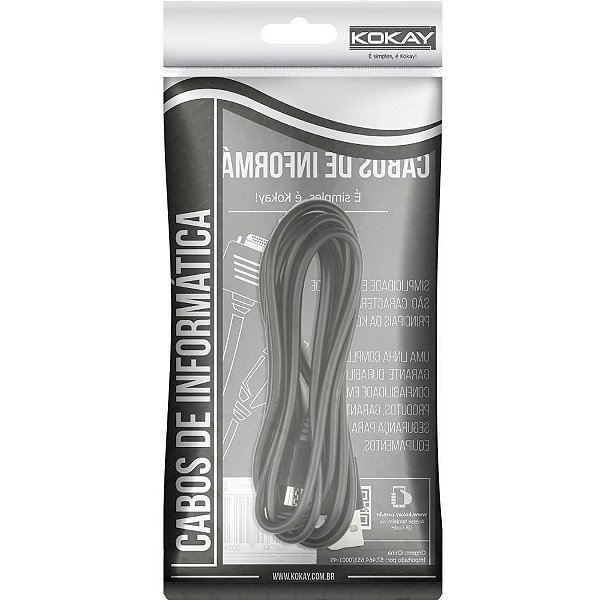 Cabo USB 20 AM X Micro USB 1,8MTS (7899744003452)