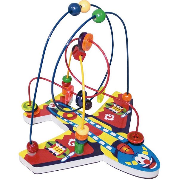 Brinquedo Pedagógico Avião Aramado