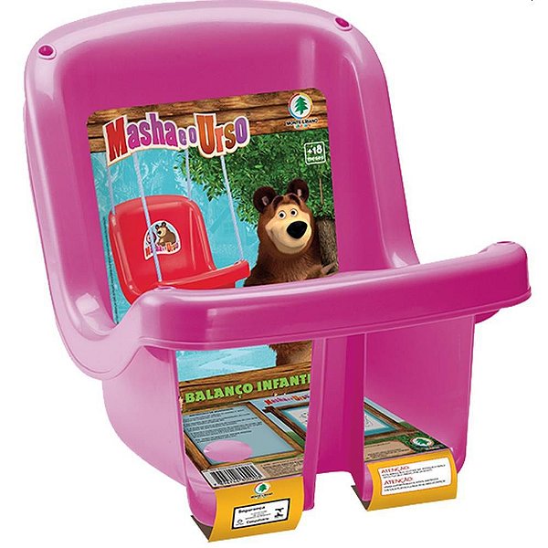 Brinquedo para Playground Balanço Masha e o URSO