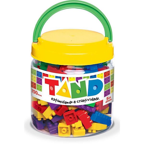 Brinquedo para Montar TAND - 150 Peças Coloridas