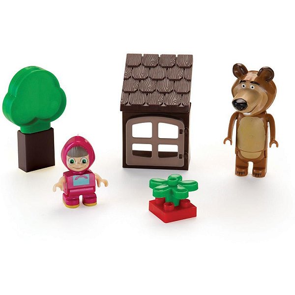 Brinquedo para Montar Masha e o URSO Coleção