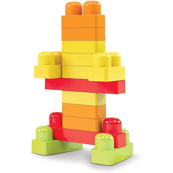 Brinquedo para Montar Mais Blocos VI com 40 Peças