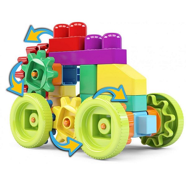 Brinquedo para Montar Imagi Blocos I 30 Peças