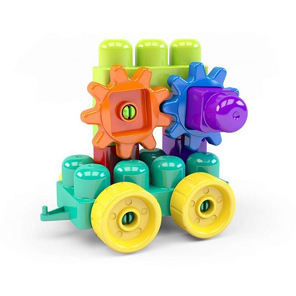 Brinquedo para Montar GIRA-GIRA da Blocolândia – 13 Peças