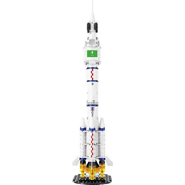 Brinquedo para Montar Foguete Espacial 292 Peças