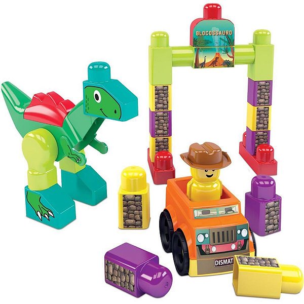 Brinquedo para Montar Blocossauro 31 Peças