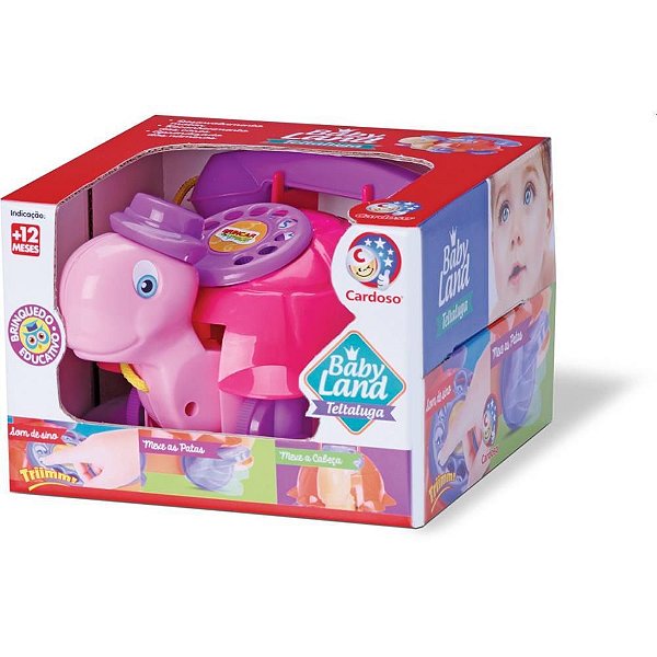 Brinquedo Educativo Tartaruguinha BABY LAND Sortidos