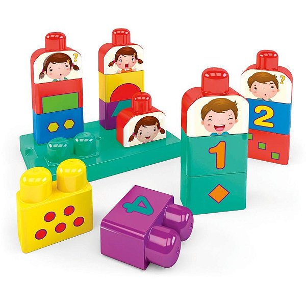 Brinquedo Educativo Meu Primeiro Aprendizado 16 Peças