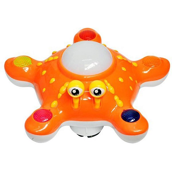 Brinquedo Educativo Estrela Lala Bate e Volta com LUZ e Som